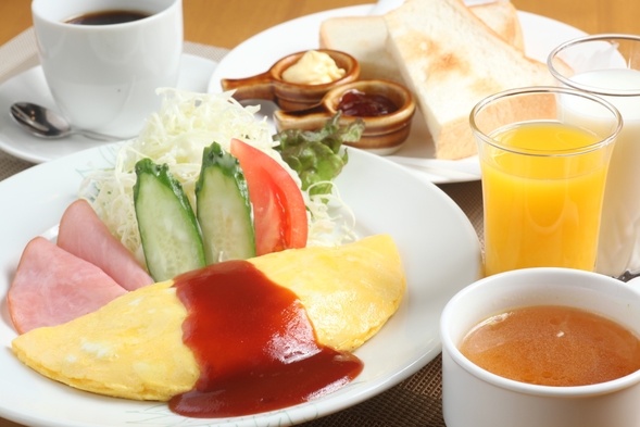 【楽天月末セール】4月　☆朝食付きプラン☆和食、洋食３種類から選べる朝食+プチバイキング付